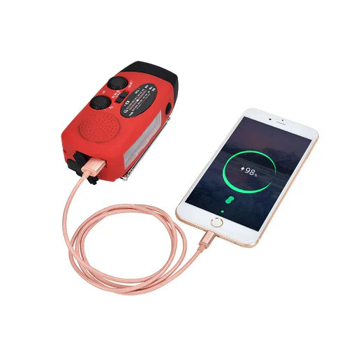 MultiRadio – Robust Nødradio med Dynamo & Solar