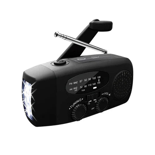 MultiRadio – Robust Nødradio med Dynamo & Solar