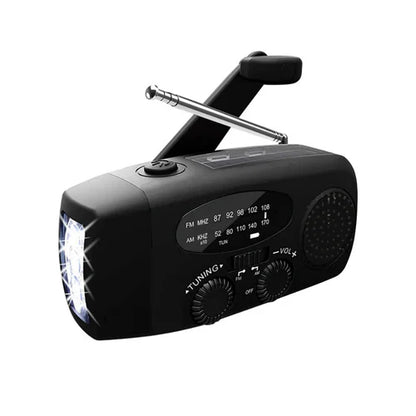 MultiRadio – Robust Nødradio med Dynamo & Solar