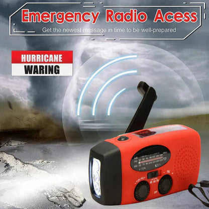 MultiRadio – Robust Nødradio med Dynamo & Solar